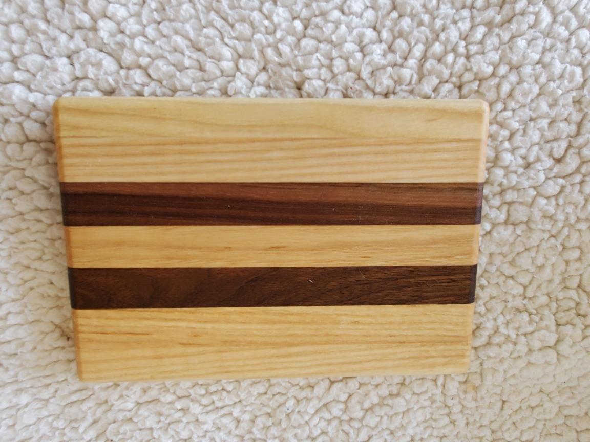 Small Stripe Cutting Board