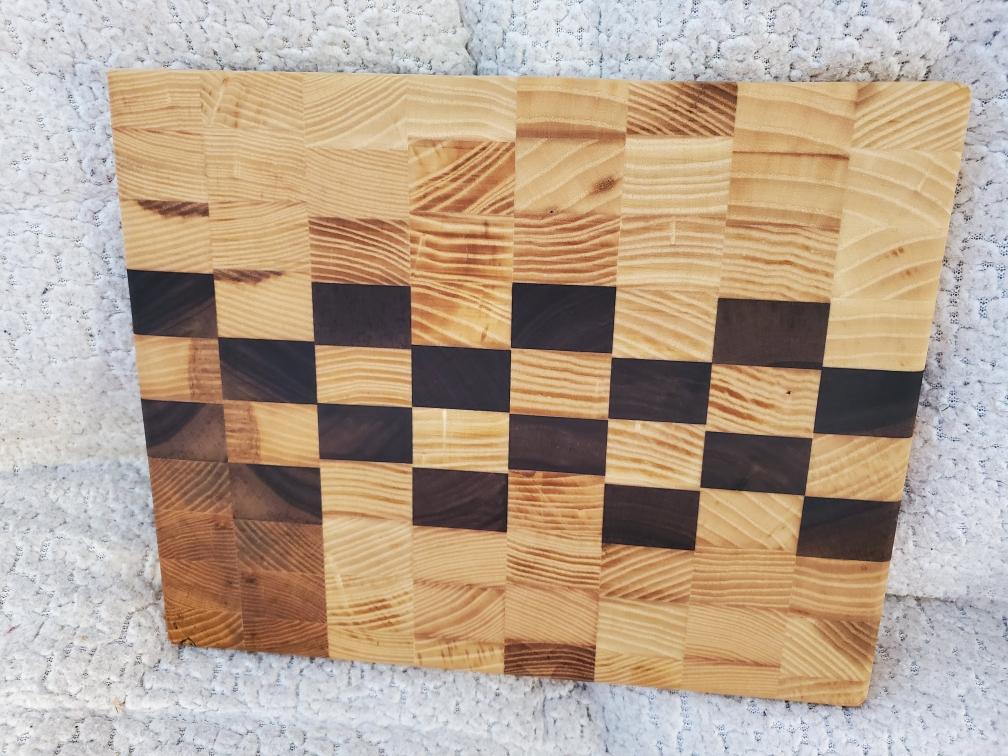 Ash and Walnut Checker