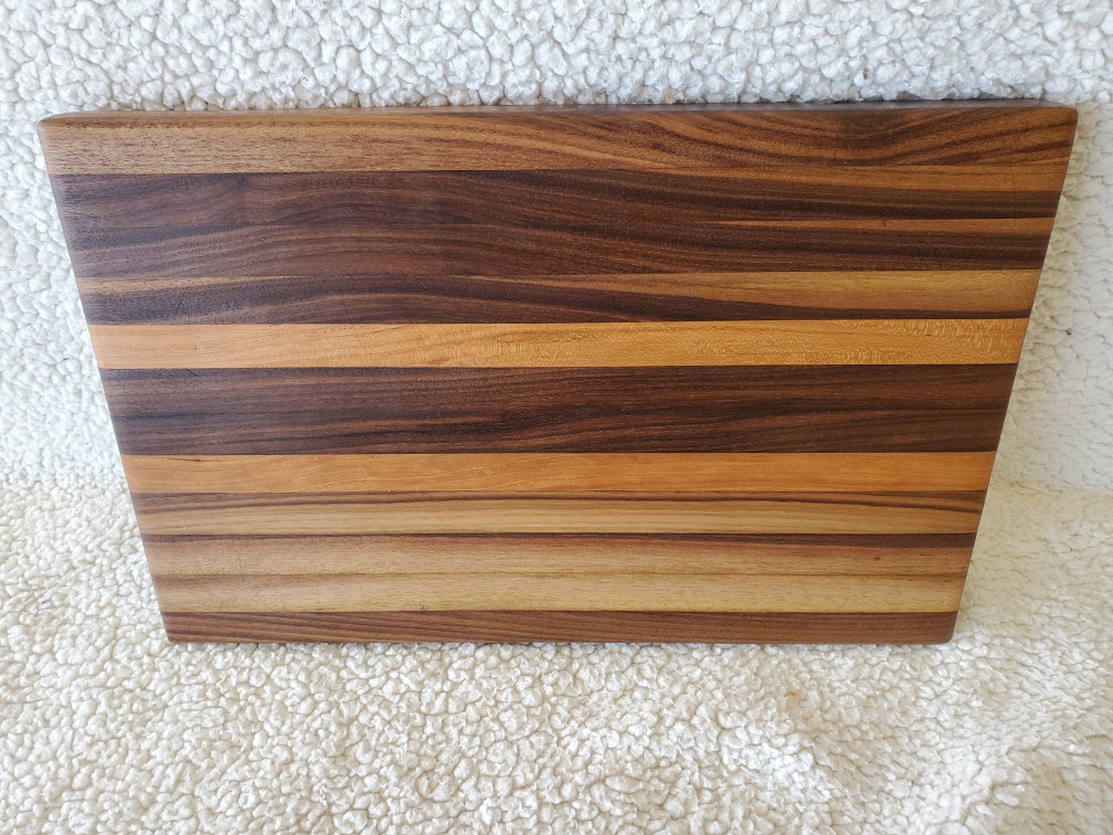 Walnut and Chery Racing Stripe