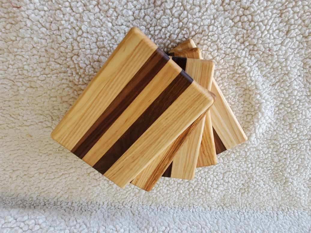 Mini Ash and Walnut Racing Stripes